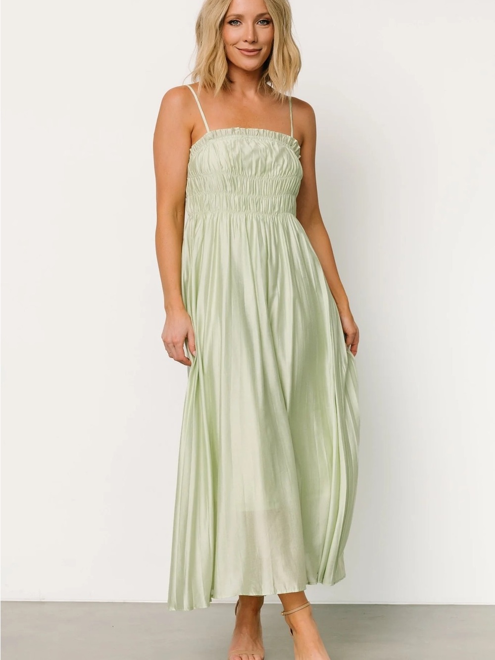 Baltic Born Hattie Maxi Dress | Light Sage